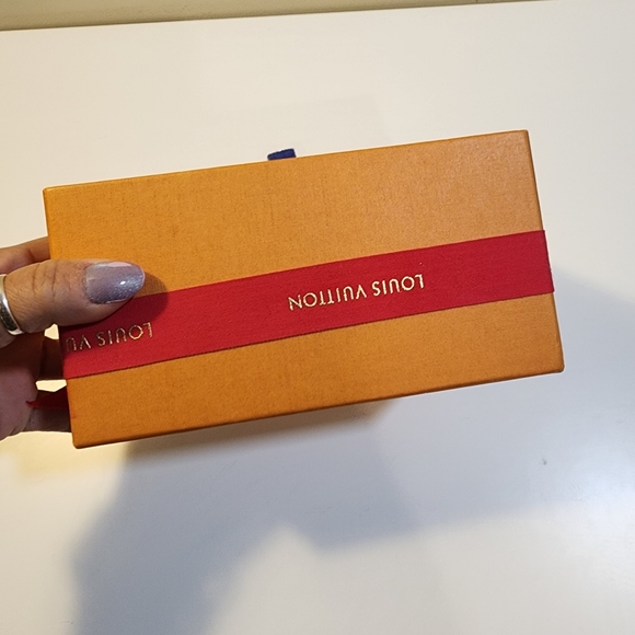 Louis Vuitton Box For Sunglasses with Red and Gold Accents - Picture 3 of 6